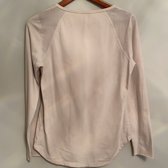 Sandwich Cream Long Sleeve Top - Picture 2 of 9